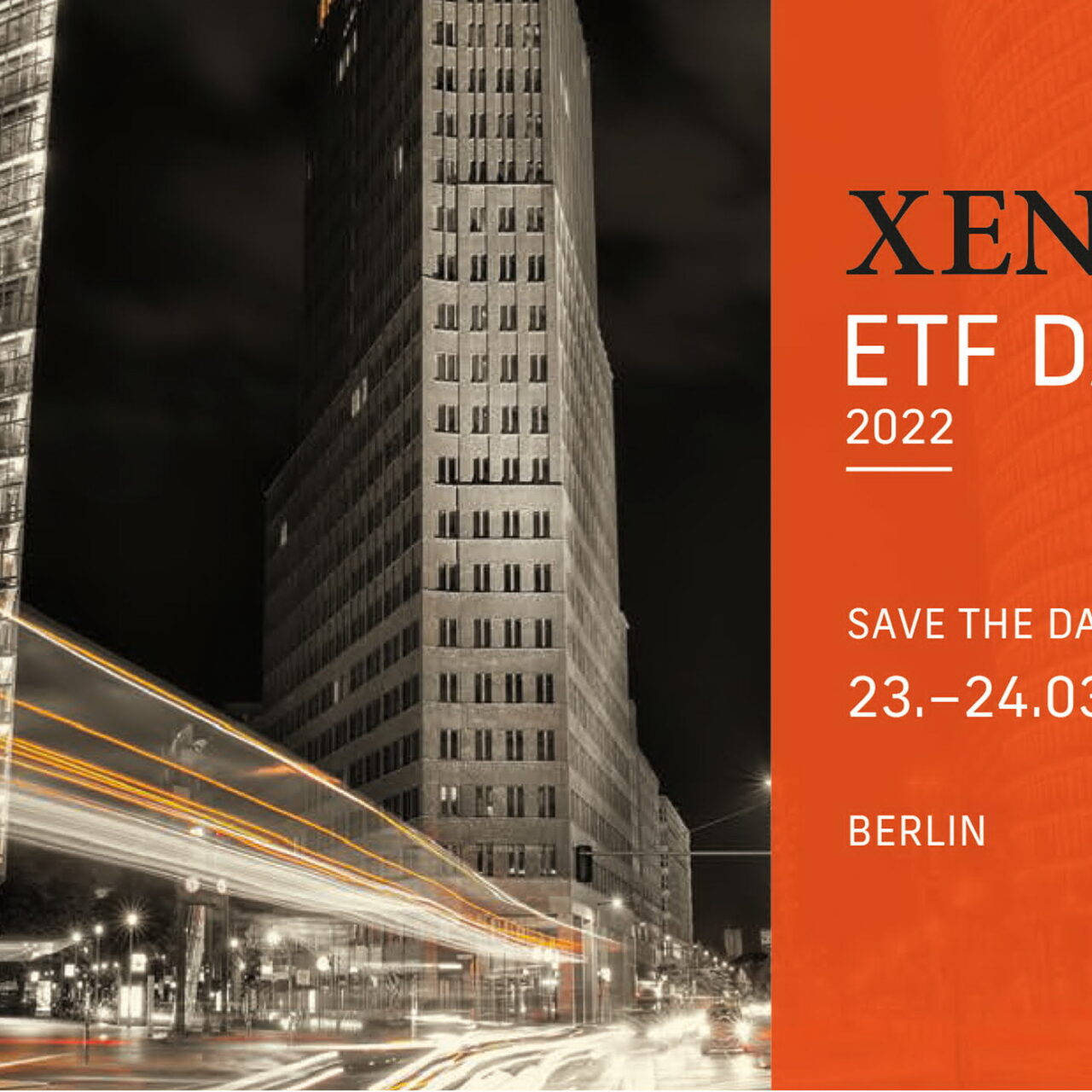 Neuer Termin — XENIX ETF DAYS finden im März statt