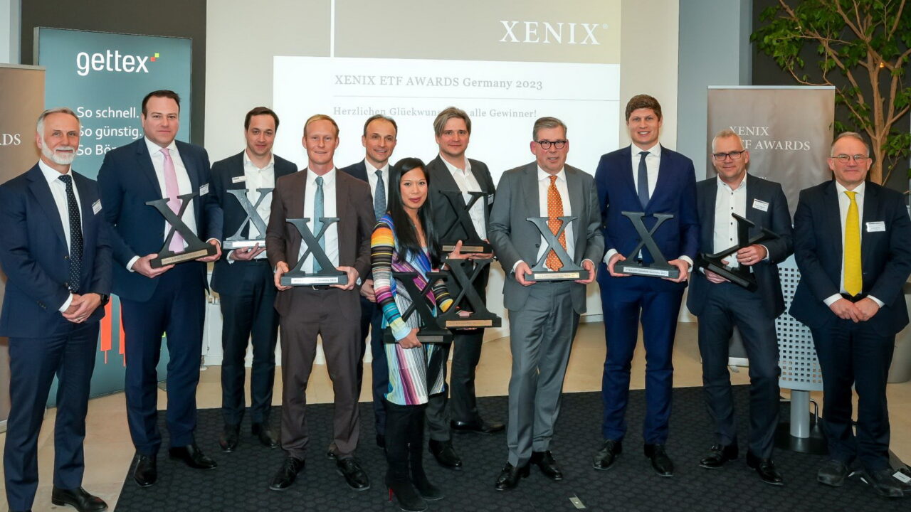 Preisvergabe der XENIX ETF AWARDS 2023